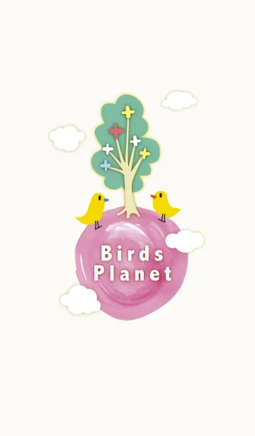 [LINE着せ替え] birds planetの画像1
