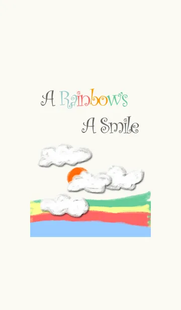 [LINE着せ替え] A Rainbow's A Smileの画像1