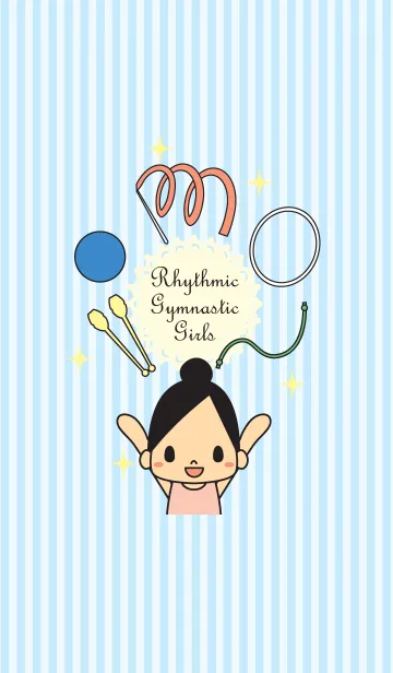Rhythmic Gymnastics girlsのLINE着せ替え