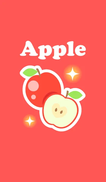 [LINE着せ替え] ★りんごちゃん1の画像1
