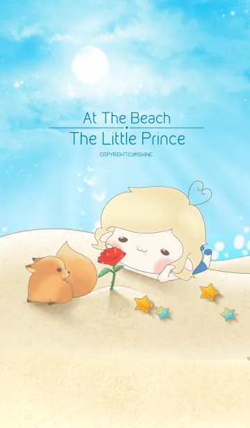 [LINE着せ替え] 幼い王子と海辺の画像1