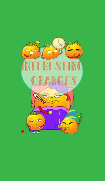 [LINE着せ替え] Interesting Orangesの画像1