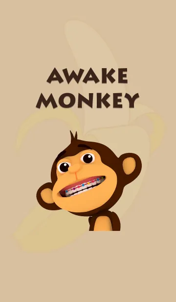 [LINE着せ替え] Awake Monkeyの画像1