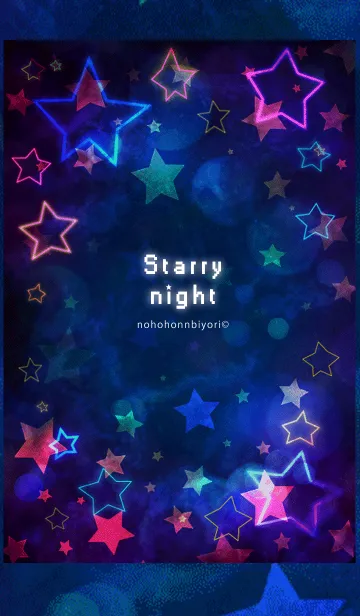 [LINE着せ替え] スターリーナイト*Starry night*の画像1