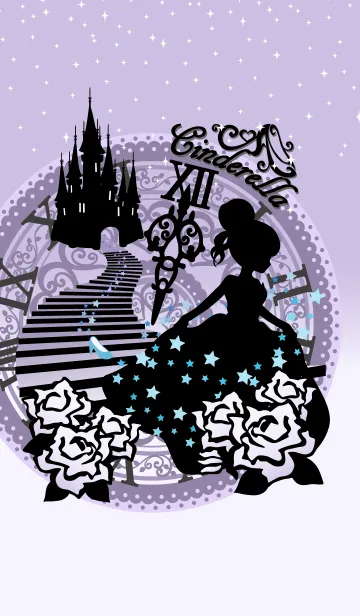 [LINE着せ替え] シルエット・シンデレラの画像1