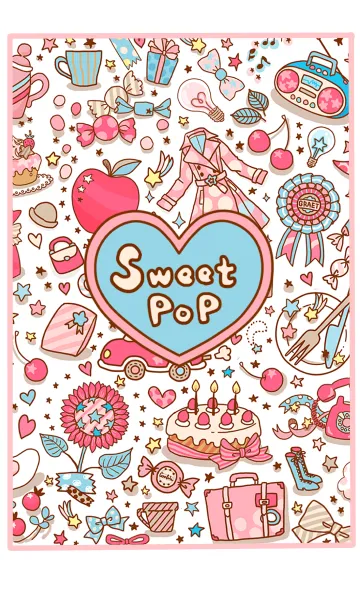 [LINE着せ替え] スウィート・ポップの画像1