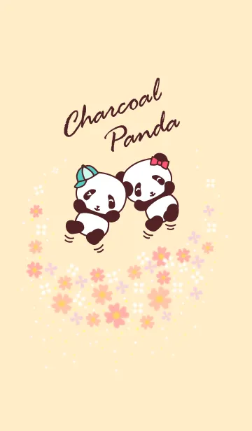 Charcoal PandaのLINE着せ替え