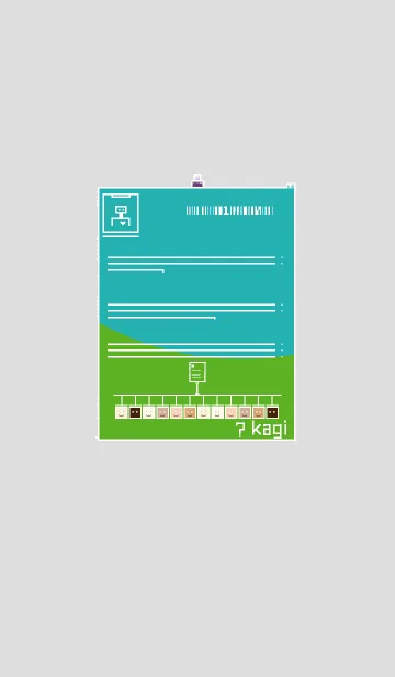 [LINE着せ替え] 未来のカギの画像1