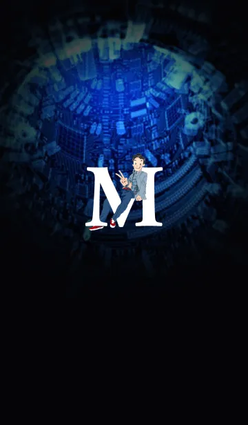 イニシャル Mの着せ替えメイン画像