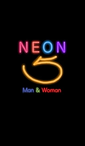 [LINE着せ替え] NEON (Man ＆ Woman)の画像1