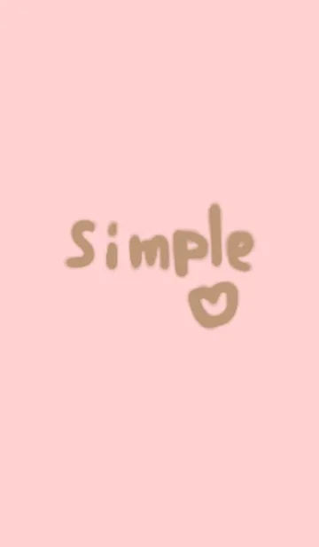 [LINE着せ替え] シンプルなピンクとイエローの画像1