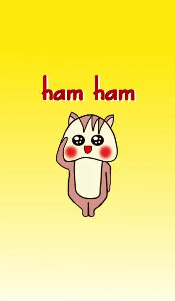 [LINE着せ替え] ham hamの画像1