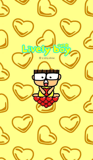 [LINE着せ替え] Lively boyの画像1