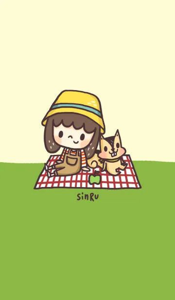 [LINE着せ替え] Sinru - Picnic Timeの画像1