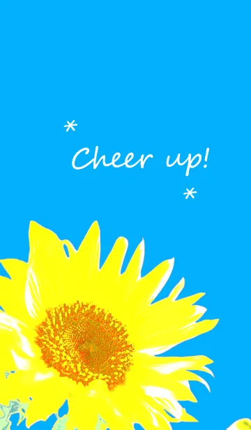 [LINE着せ替え] Cheer up！の画像1