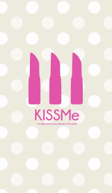 [LINE着せ替え] キスミーの画像1