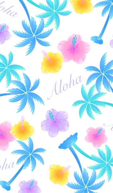 [LINE着せ替え] Aloha.の画像1