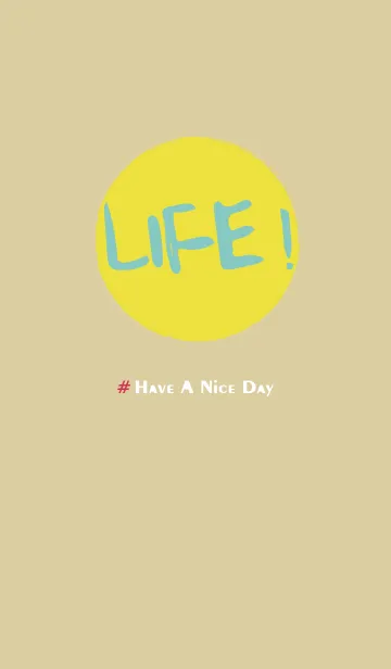 [LINE着せ替え] LIFE！の画像1