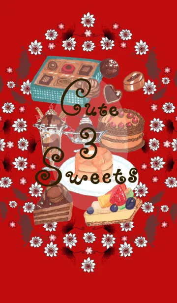 [LINE着せ替え] Cute Sweets. 3の画像1