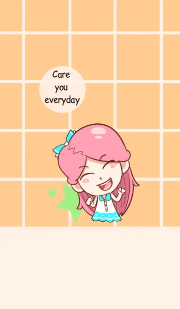 [LINE着せ替え] Care you everyday.の画像1
