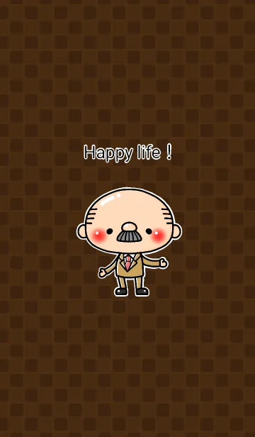 まーるいおっちゃんのLINE着せ替え