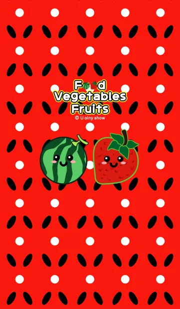 [LINE着せ替え] Food Vegetables Fruitsの画像1