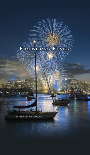 [LINE着せ替え] Fireworks Feverの画像1