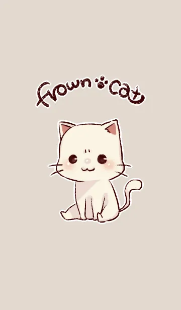 [LINE着せ替え] みけんねこ着せ替えの画像1