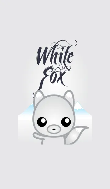 [LINE着せ替え] White Foxの画像1