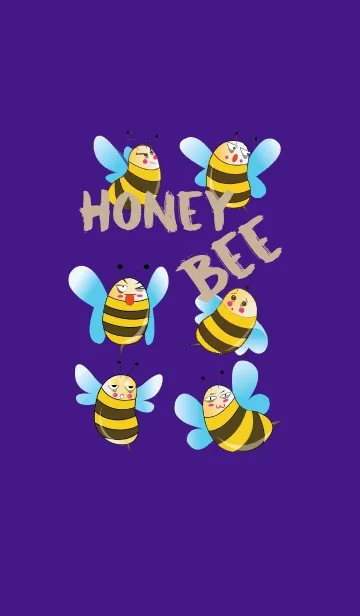 [LINE着せ替え] Fun and Personality Honeybeeの画像1