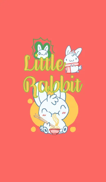 [LINE着せ替え] One of us: A Little Cute Rabbitの画像1