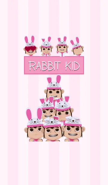 [LINE着せ替え] rabbit kidの画像1