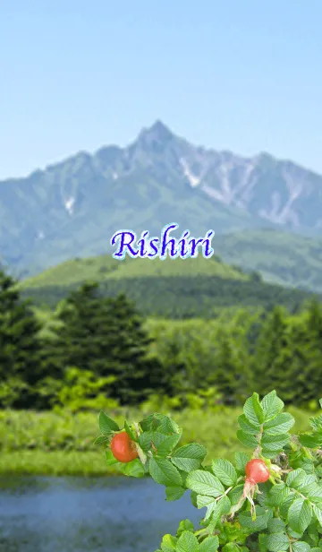 [LINE着せ替え] 利尻島の風景の画像1