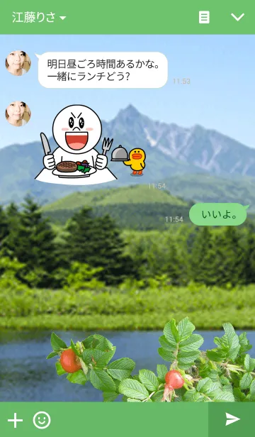 [LINE着せ替え] 利尻島の風景の画像3