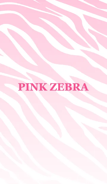 [LINE着せ替え] PINK ZEBRAの画像1