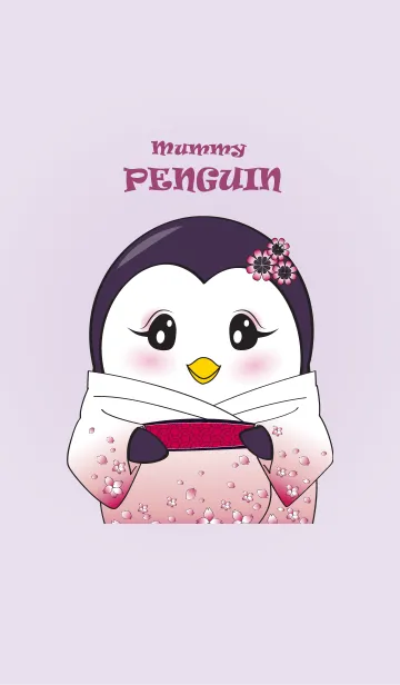 [LINE着せ替え] マミーペンギンの画像1