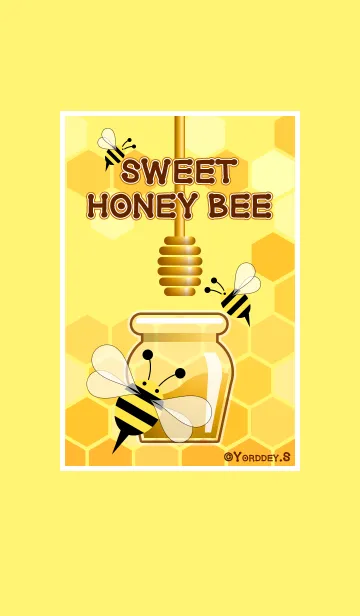 [LINE着せ替え] SWEET HONEY BEEの画像1