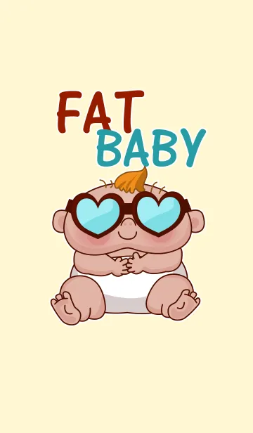 [LINE着せ替え] Fat Baby - Themeの画像1