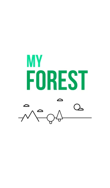 [LINE着せ替え] 私の森 My Forestの画像1
