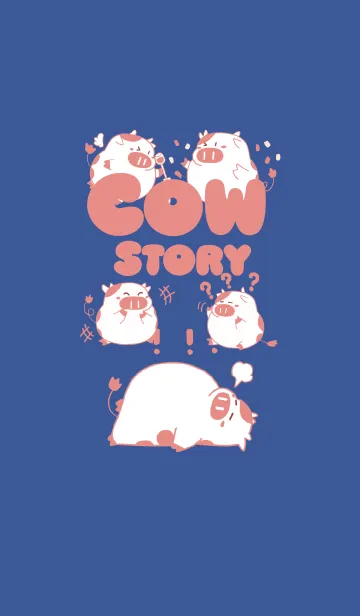 [LINE着せ替え] Lovely Cow Storyの画像1