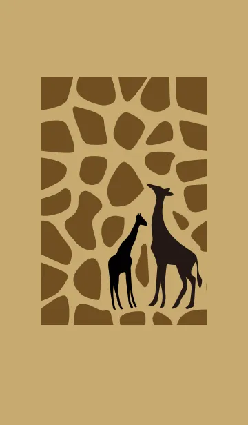 [LINE着せ替え] Giraffe's patternの画像1