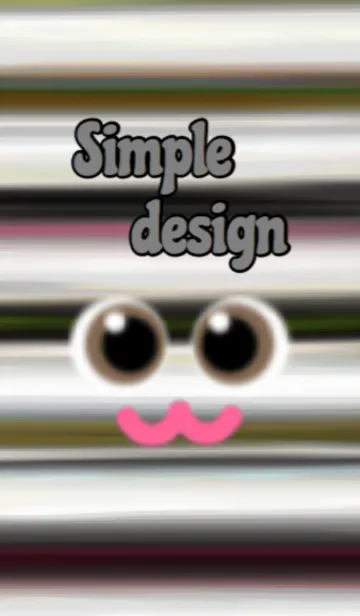 Simple design styleの着せ替えメイン画像