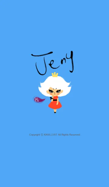[LINE着せ替え] Hi~ Jenyの画像1