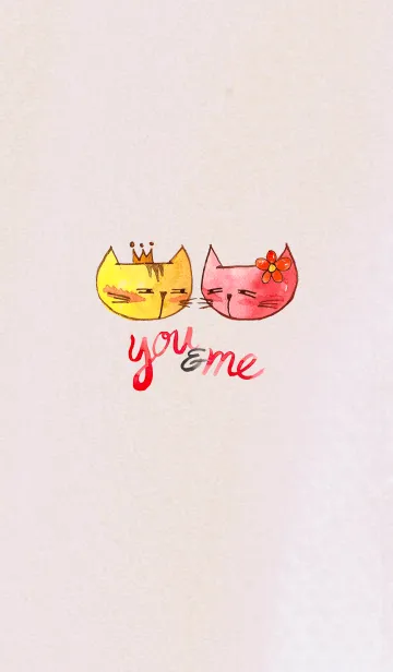 [LINE着せ替え] You ＆ Meの画像1