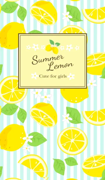 [LINE着せ替え] Summer lemonの画像1