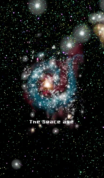 宇宙時代のLINE着せ替え