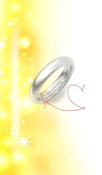 [LINE着せ替え] ♥ペアリング♥～運命の二人～(boyfriend)の画像1