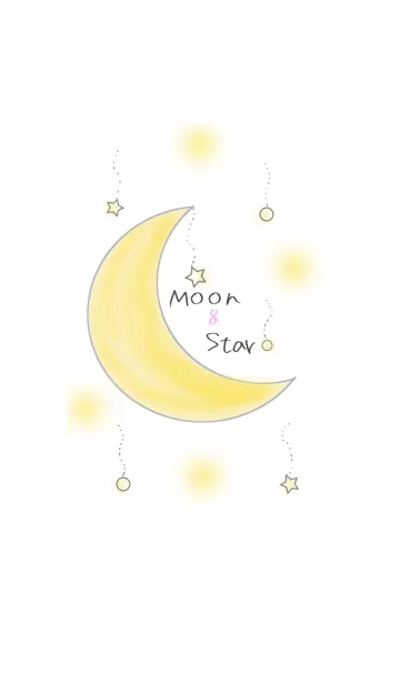 [LINE着せ替え] Moon＆Starの画像1