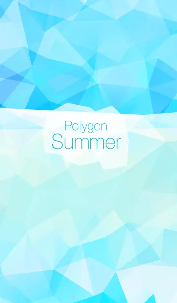 [LINE着せ替え] PolygonSummerの画像1