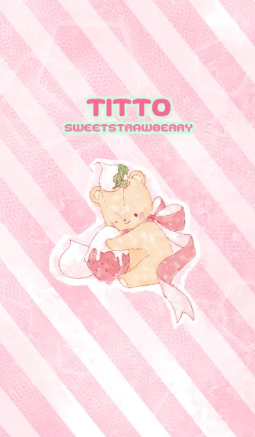 [LINE着せ替え] titto sweetstrawberryの画像1
